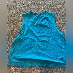 Women's Athleta Blue Sleeveless Top